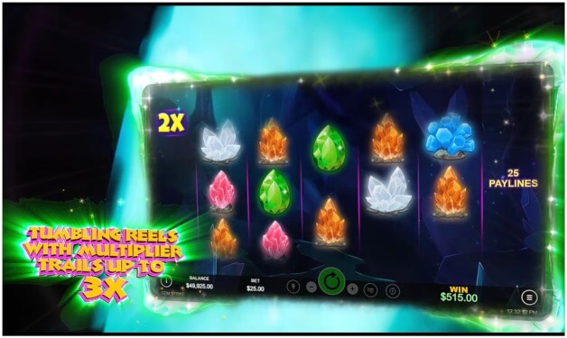 Gem Strike Slot- Wild and scatter