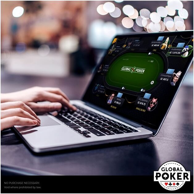 Global poker Social casino Play with mobile or PC