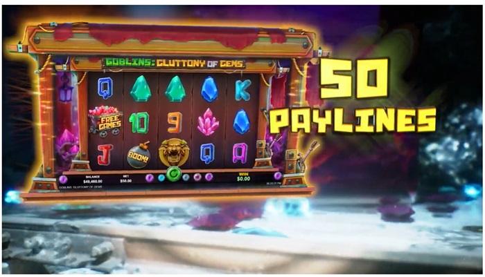 Goblins Gluttony of Gems slot 50 paylines