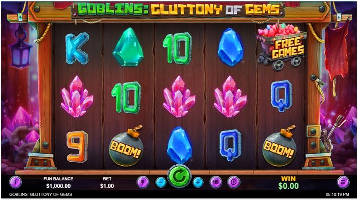 Goblins Gluttony of Gems slot Game Symbols