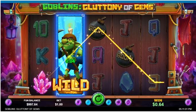 Goblins Gluttony of Gems slot Game features