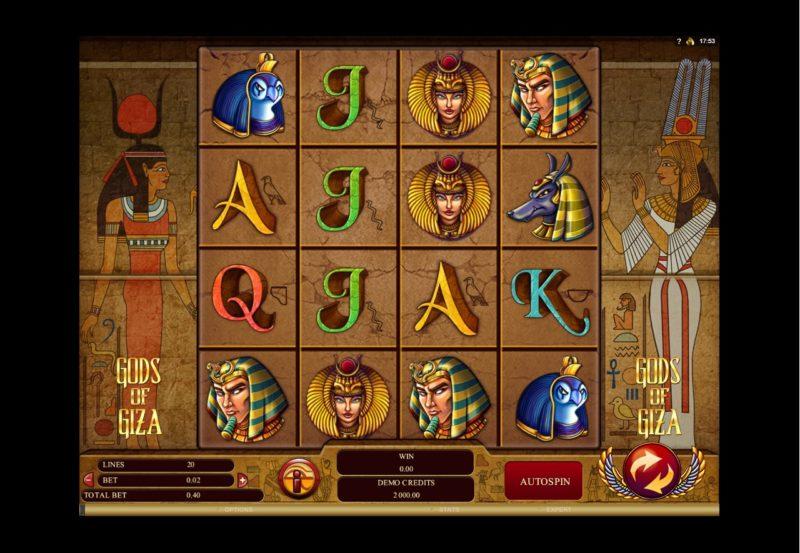 Gods of Giza slots