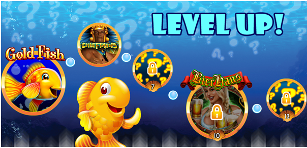 Gold Fish casino slots free play for fun online casino Level up