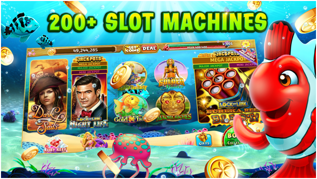 Slot kasino Gold Fish, permainan gratis untuk bersenang-senang, kasino online, mainkan 200 slot gratis