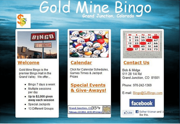 Gold Mine Bingo