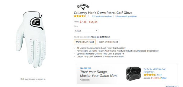 Golf Glove