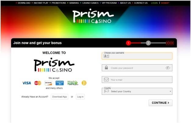 Guide to online gambling at Prism Casino cashier