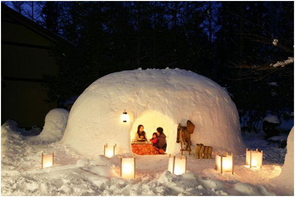 Stay in Igloo on your Valentine day