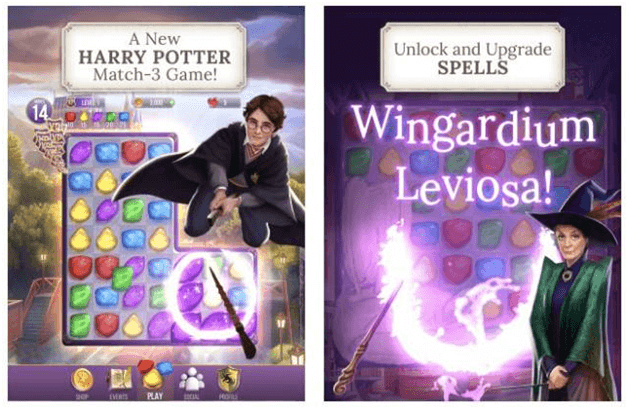 Harry Potter Puzzles and Spells game free live