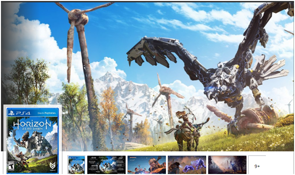 Horizon Zero Dawn PS4 Game