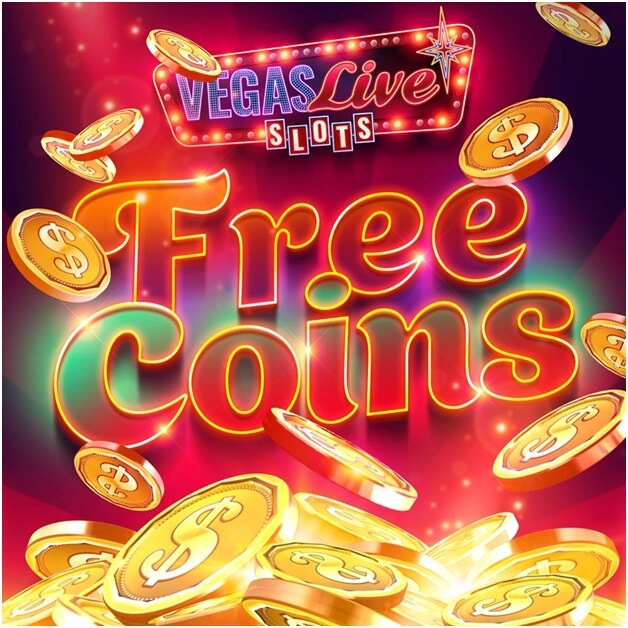 How to get free coins in Vegas live slots game app