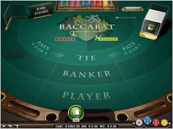 How to play Baccarat at casino