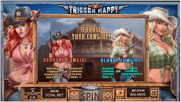 How to play Trigger Happy Slot