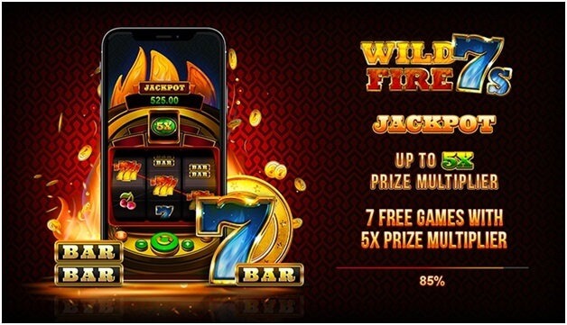 How to play Wild Fire 7s slot game