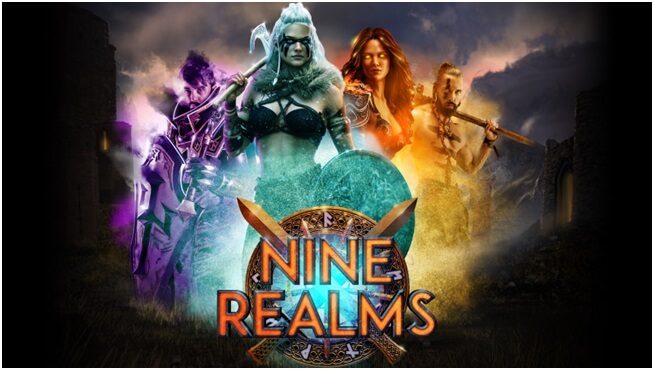 How to play slots Nine Realms