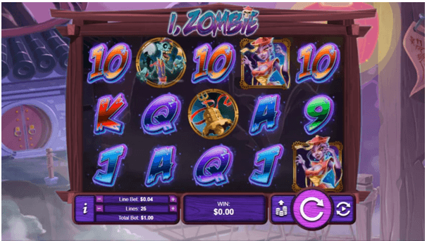 I Zombie slot game for Halloween How to play iZombie slot