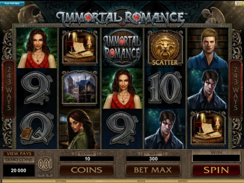 Immortal Romance slot game
