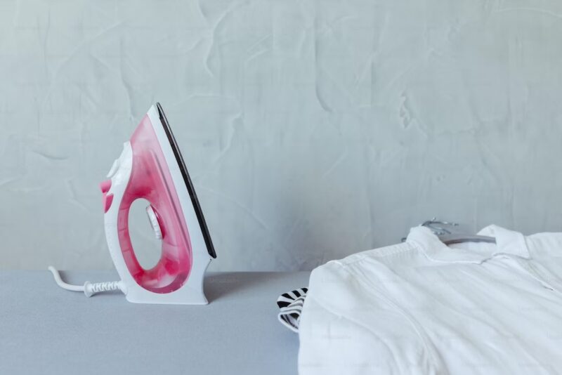 Ironing clothes