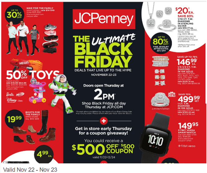 JC Penny deals