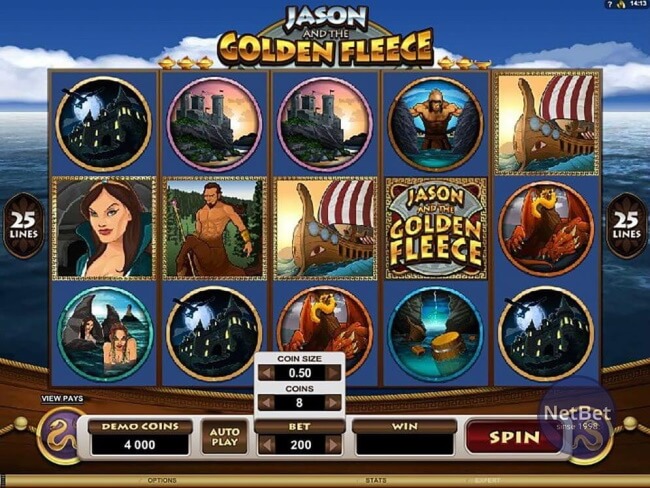 Jason and the Golden Fleece Slots