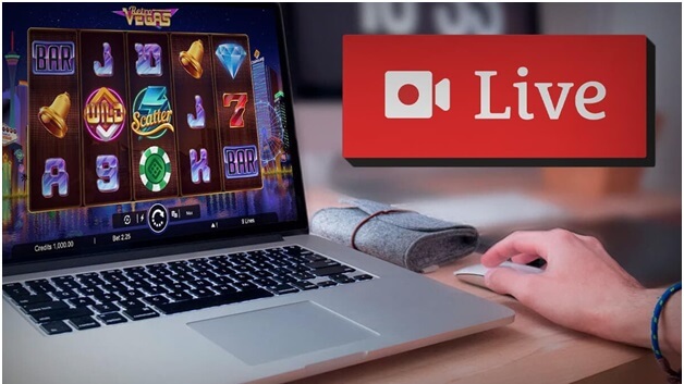 Live streaming slots