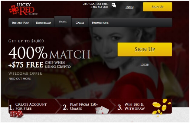 Lucky Red Casino Online