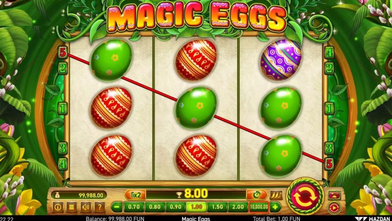 Play Now Online Easter Slots Magic Eggs