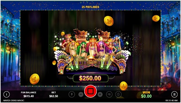 Mardi Gras Magic slot game- bigwin