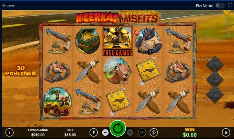Meerkat Misfits - Fitur Game Gratis