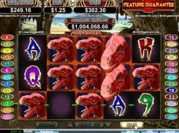 Which is the Best Slot Machine to Play? Megasaur slot