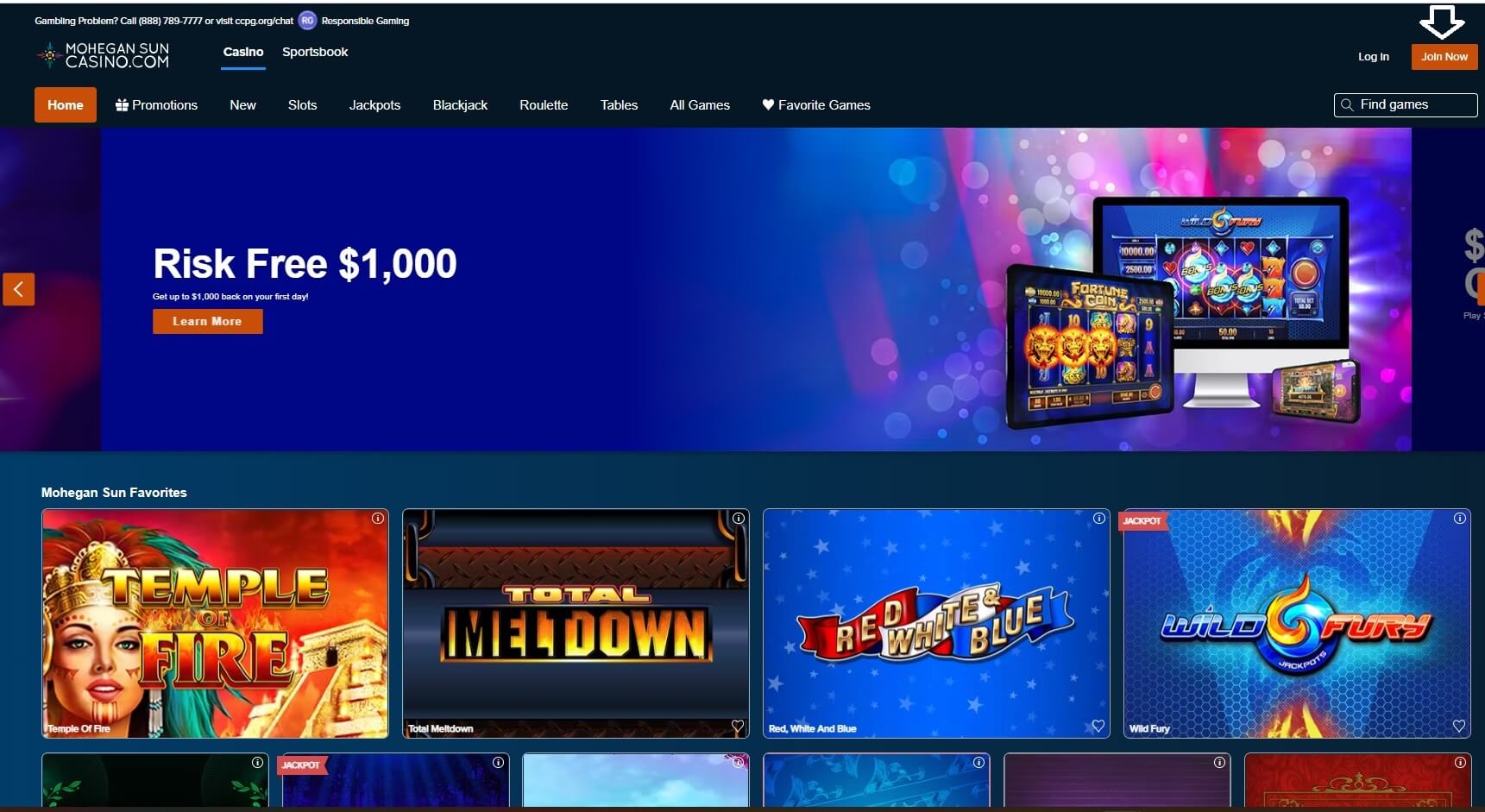 Play Online At Mohegan Sun Casino Slots And Table Games