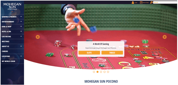 Mohegan sun sports betting site