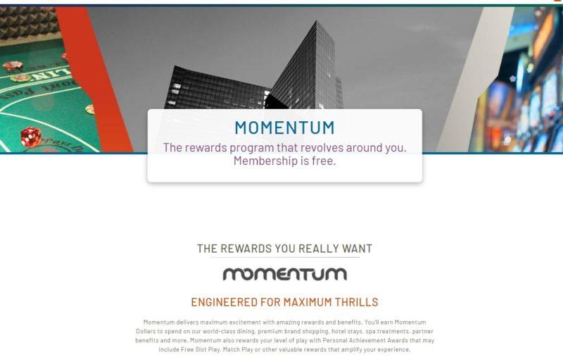 Mohegan sun casino momentum