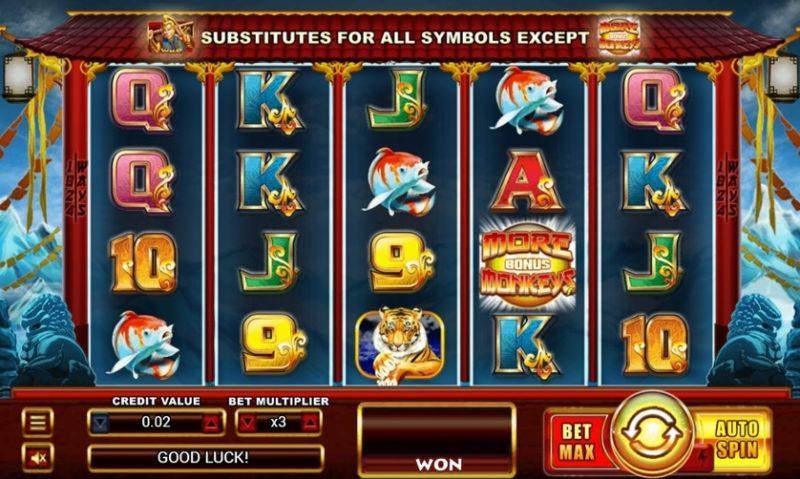 More monkeys slot