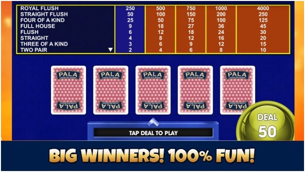 MyPala casino app features