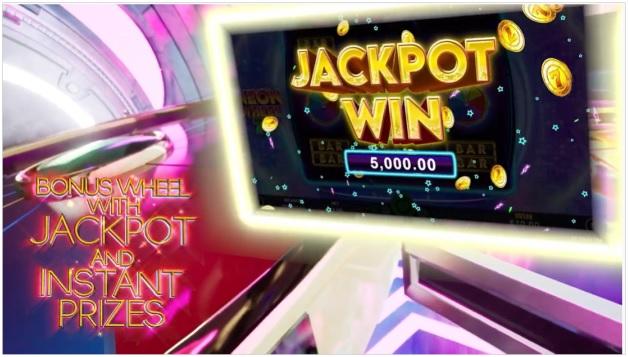 Neon Wheel 7s slot - Jackpot Win