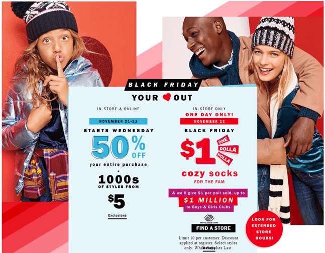 Old Navy Deals