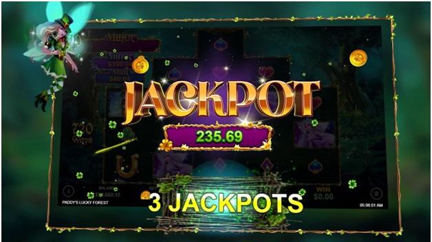 Paddy's Lucky Forest- Progressive Jackpot