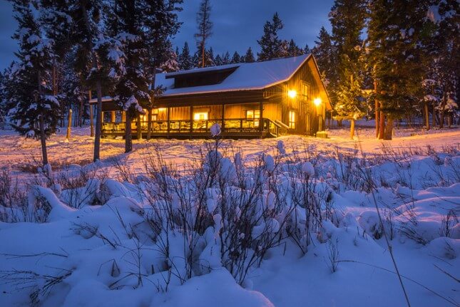 Paws Up Resort in Montana.