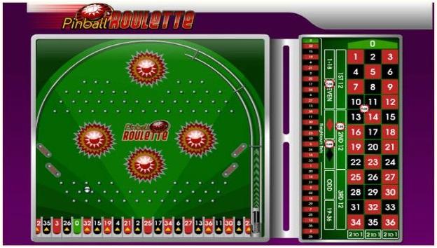 Pinball roulette app