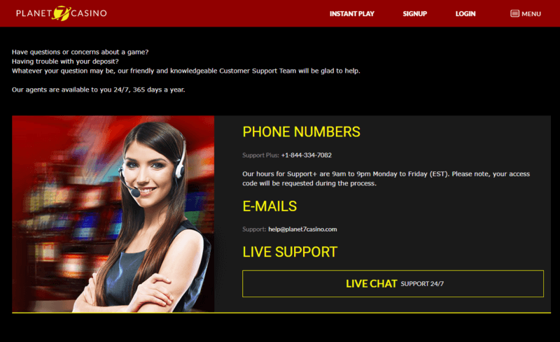 What is the Best Way to Contact Customer Support at Online Casino Planet 7 help support
