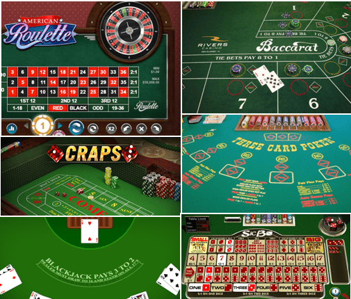 Popular Table Games at online casinos