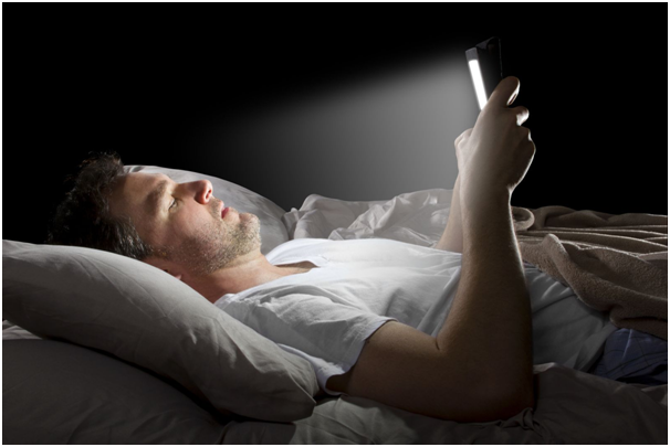 Switch off your cell phone when in bed