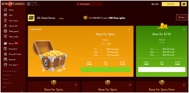 How To Play Races at Online Casinos? Race tourneys