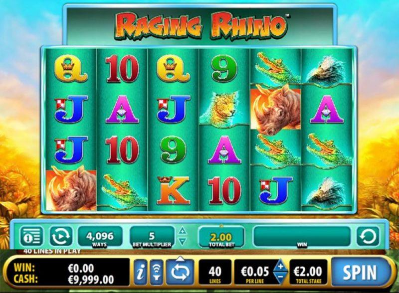 What Are 4096 Paylines Slots To Play Online? Raging Rhino