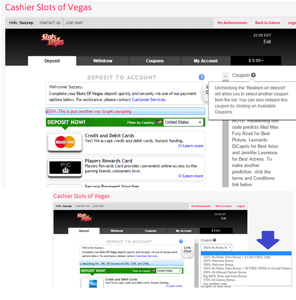 Redeem Coupon