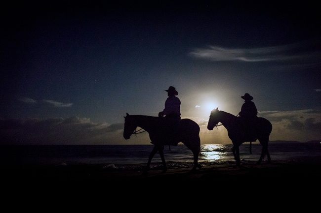 Ride Horses Under a Full Moon