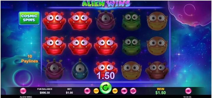 Rules to play Alien Wins slot