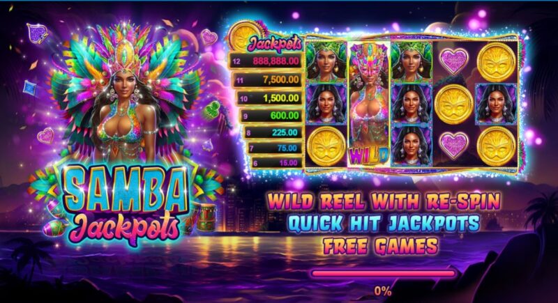 Samba Jackpots- How to play