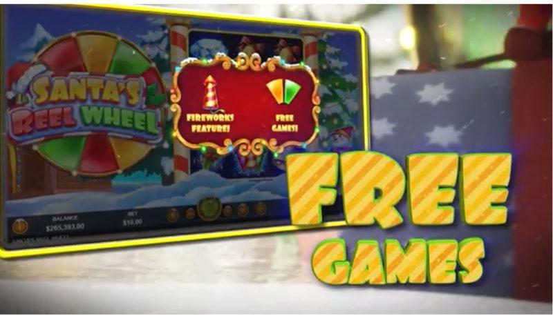 Santa's Reel Wheel Free Games